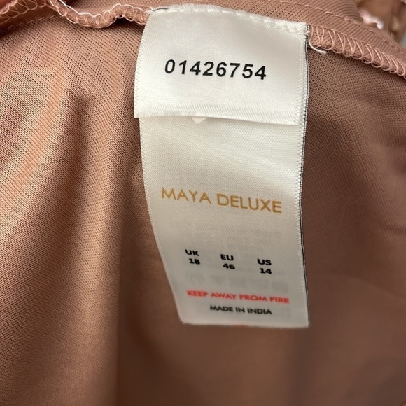 ASOS CURVE 14 Maya Deluxe embellished midi dress with contrast sequin - Picture 10 of 15